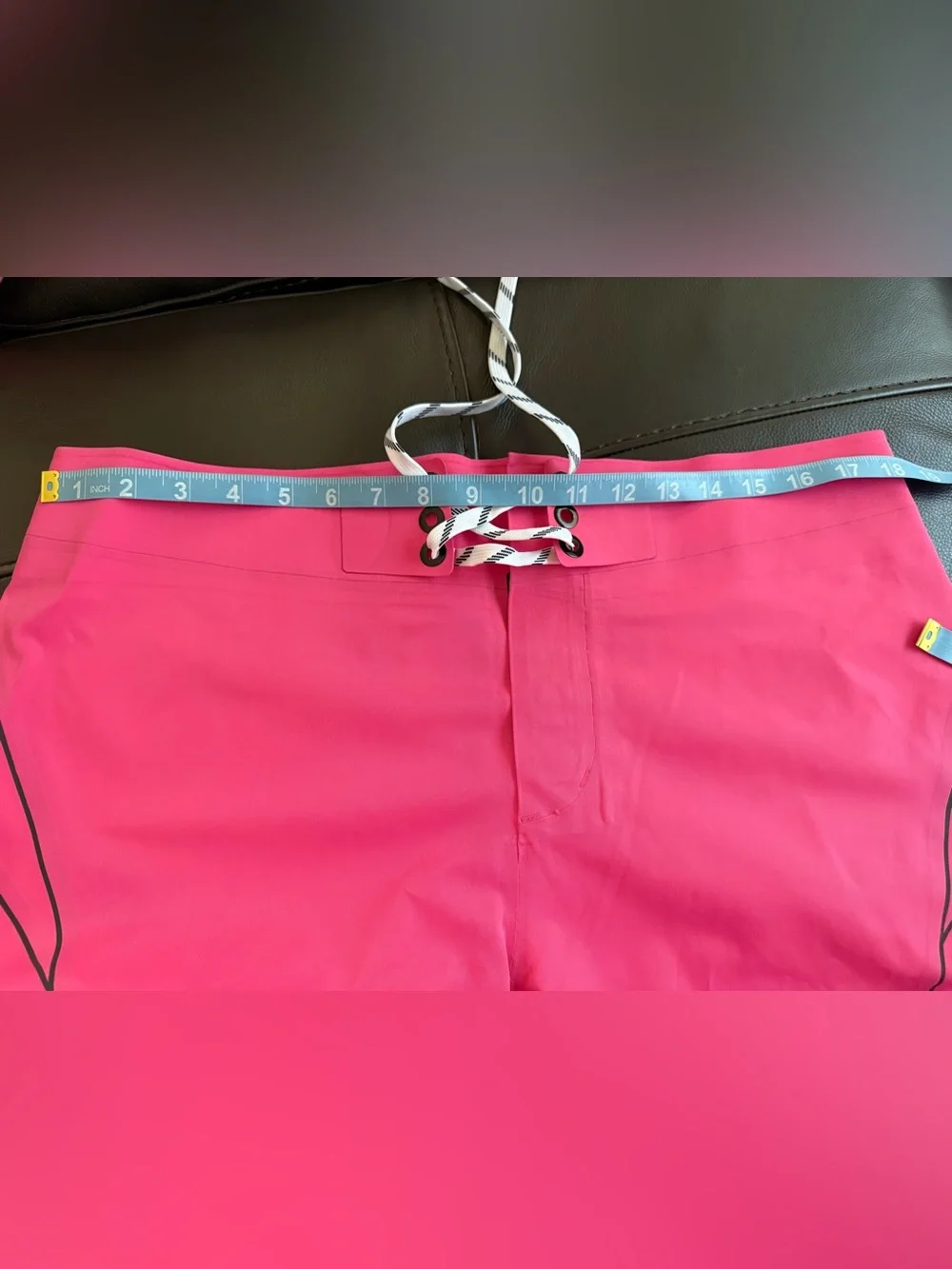 Lululemon Men's Wave Board Shorts Swim Trunks Size 36 NWOT Neon Pink